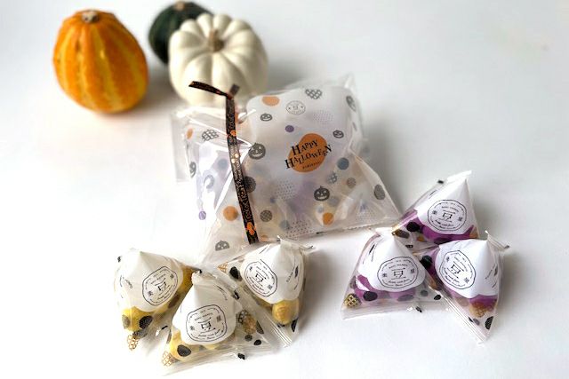 ハロウィンセット（テトラ小分け豆菓子の6個入ギフト）